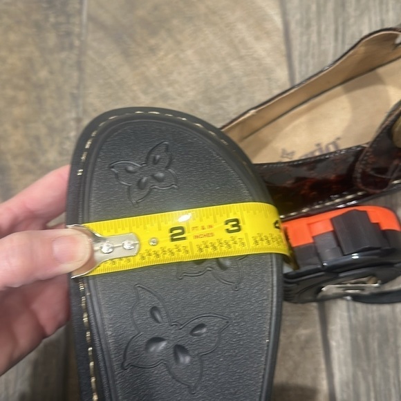 Algeria Pal- 407 cheetah leopard print Mary Jane shoes size size 39 - Picture 11 of 11